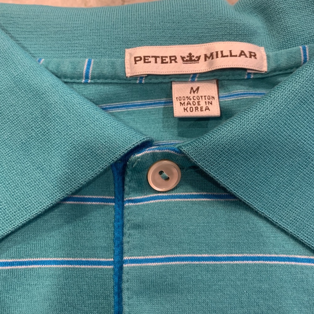 Peter Millar - Striped Polo - Medium